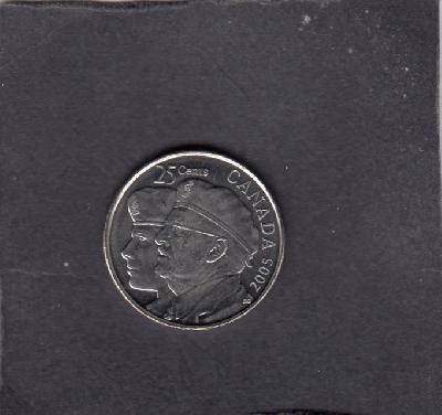 Beschrijving: 25 Cents VETERAN